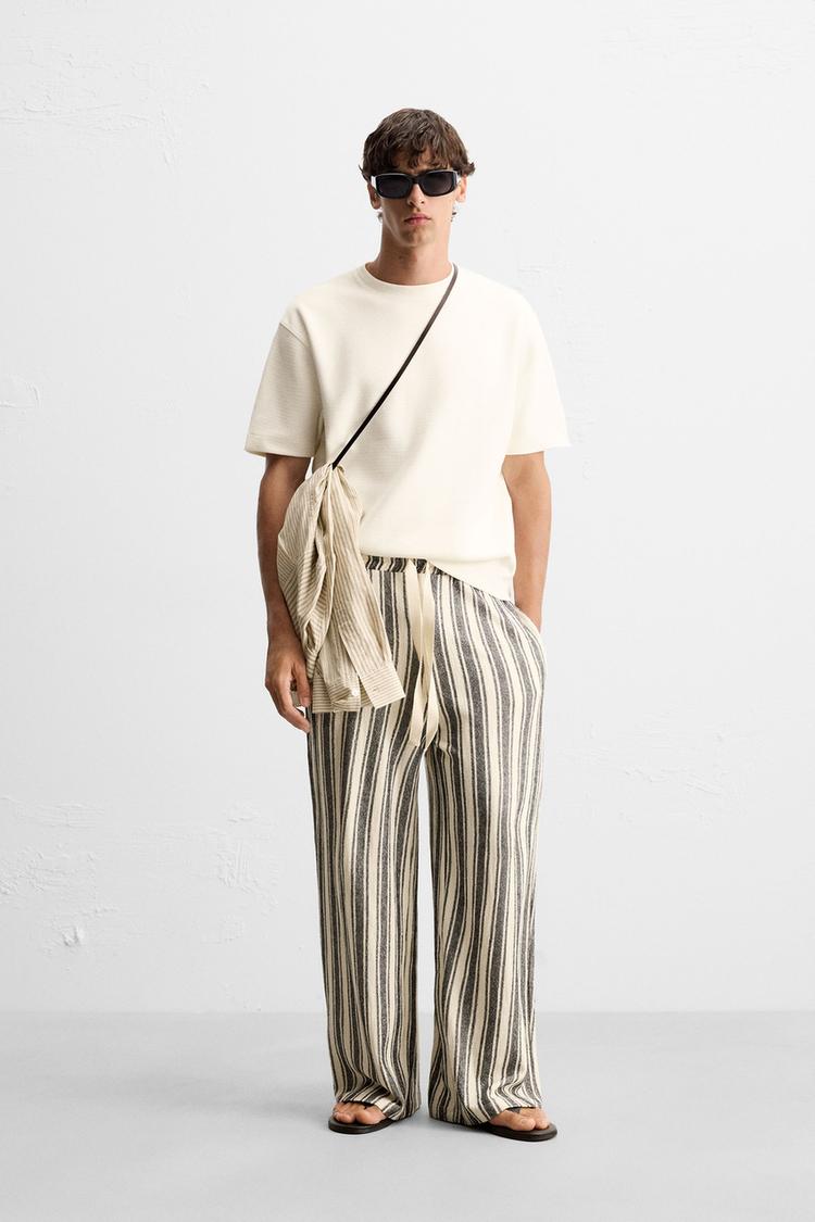 SWEATSHIRT MET STRUCTUUR Gebroken wit ZARA Nederland The