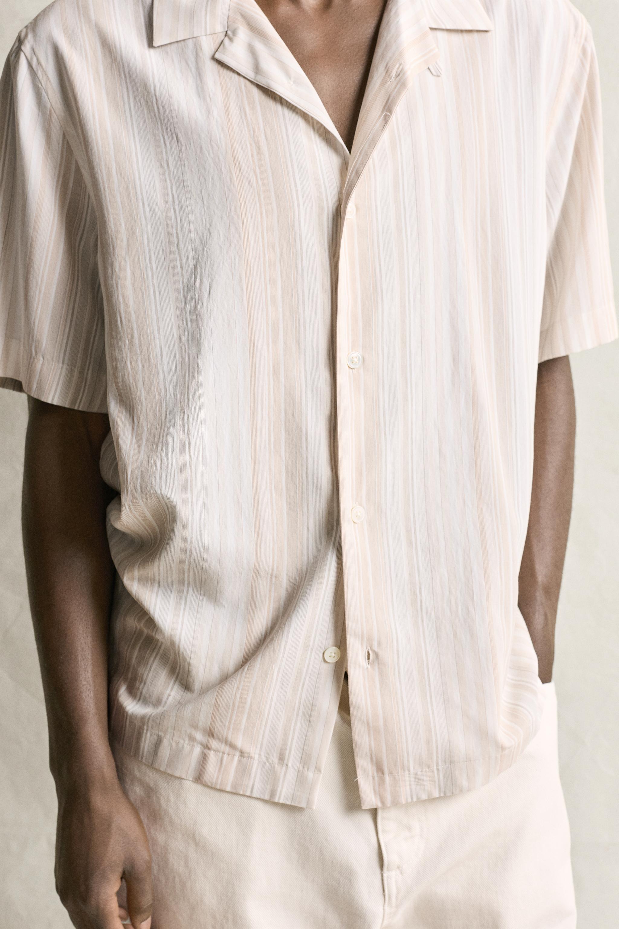 REGULAR FIT STRIPED SHIRT