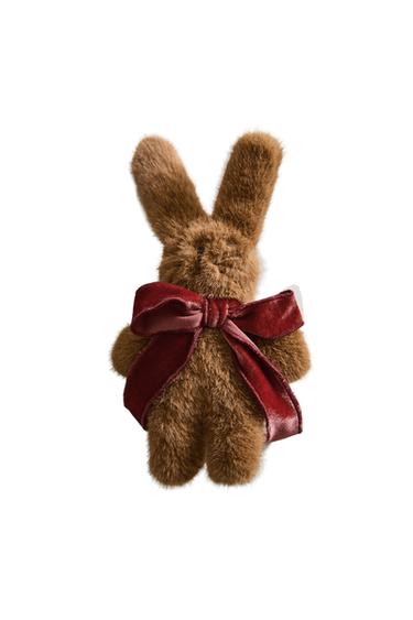 KIDS' X THE ANIMALS OBSERVATORY BUNNY SOFT TOY - Brown by Zara