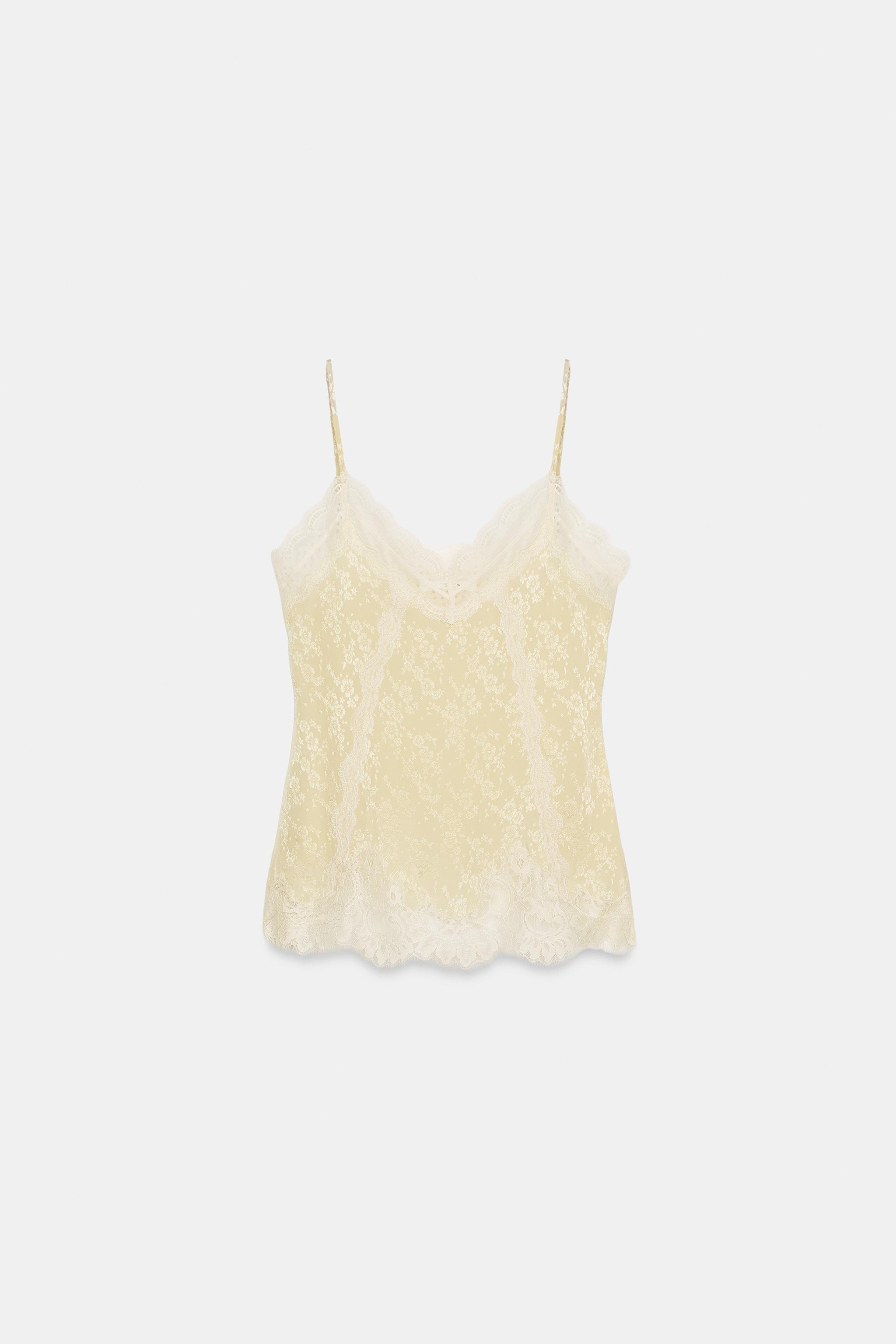 ZW COLLECTION JACQUARD LACE TOP
