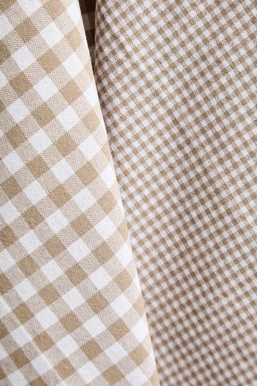 LOT TORCHONS FIL TEINTÉ (LOT DE 3) - Beige de Zara - Image 4