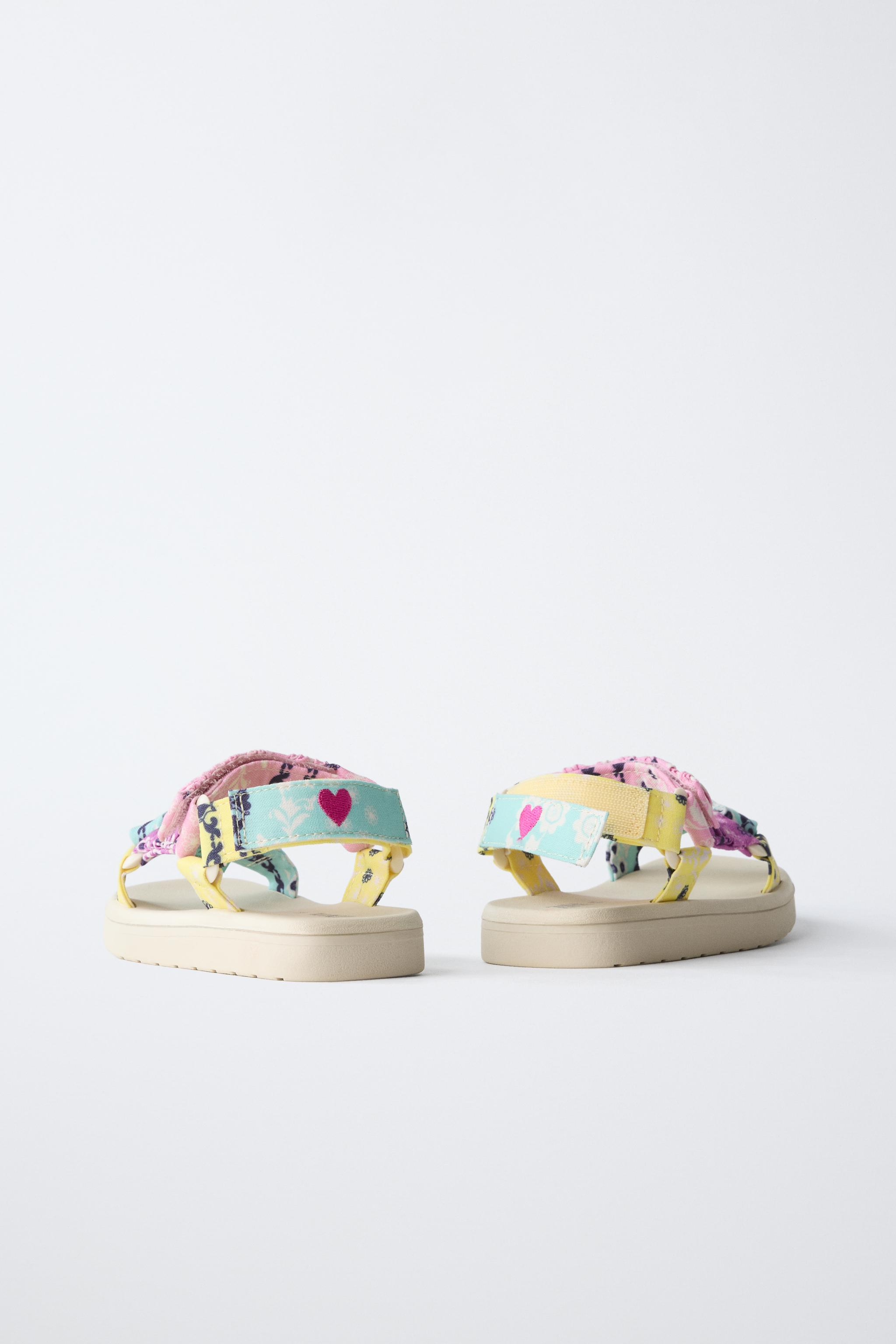 BANDANA TECHNICAL SANDALS - Multi-color | ZARA United States