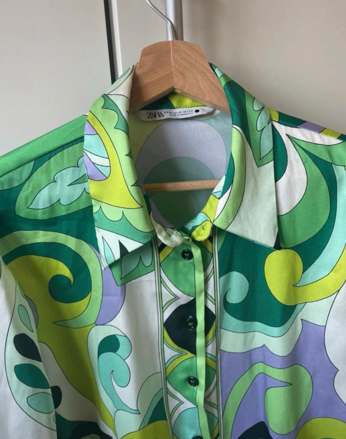 PRINTED BLOUSE - Image 4