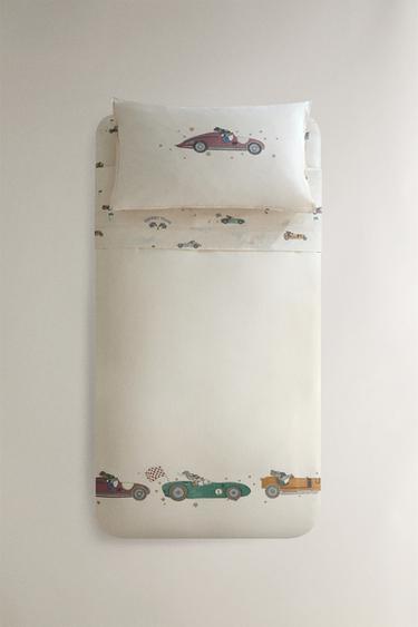 CHILDREN'S RACER DOG DUVET COVER - Multicoloured by Zara - Image 0