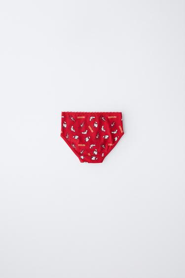 AGES 1-6 / THREE-PACK OF HELLO KITTY © SANRIO BRIEFS - Ecru / Red by Zara - Image 2