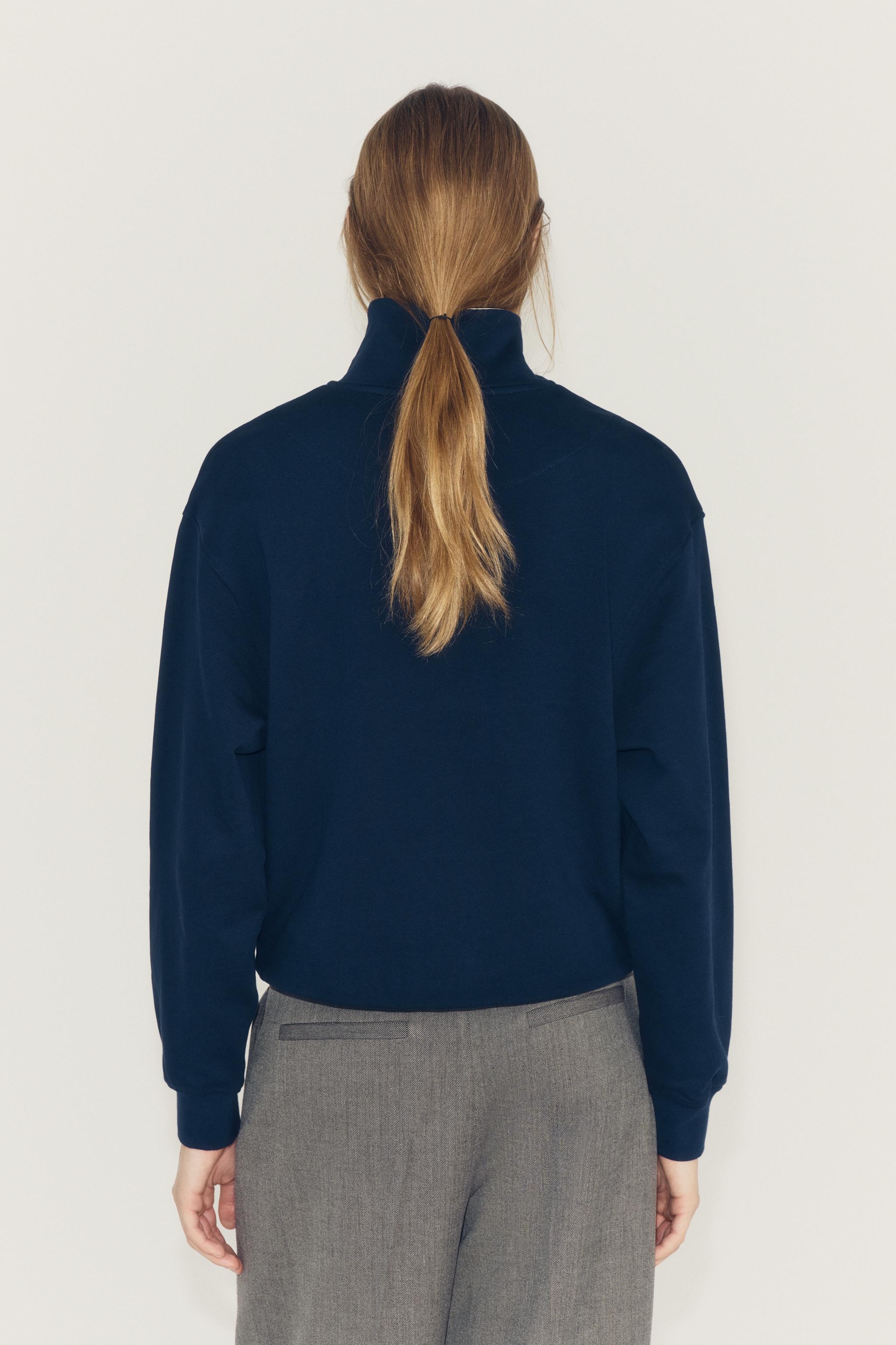 Zara FERMUARLI SWEATSHIRT görsel 3