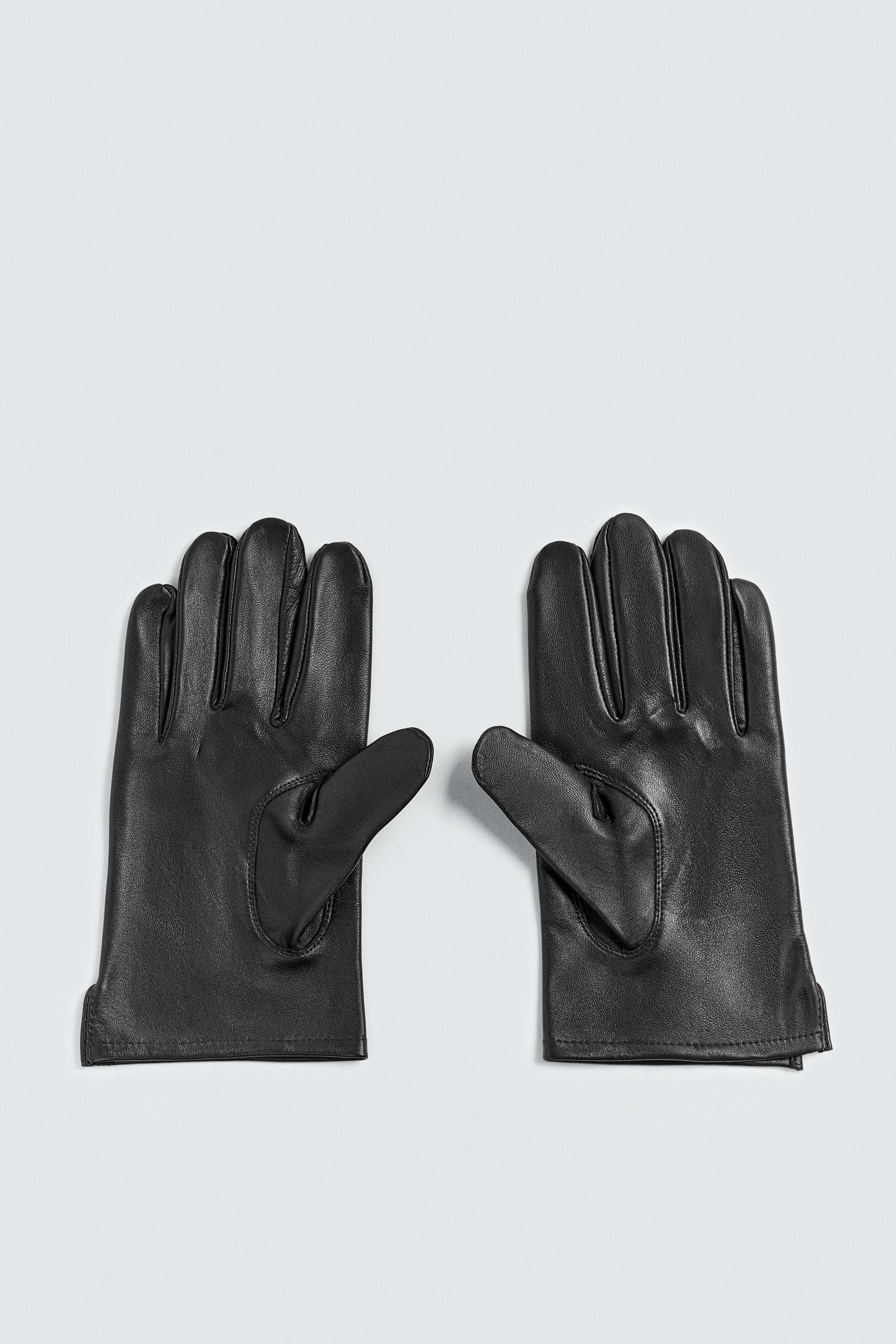 GANTS CUIR COUTURES