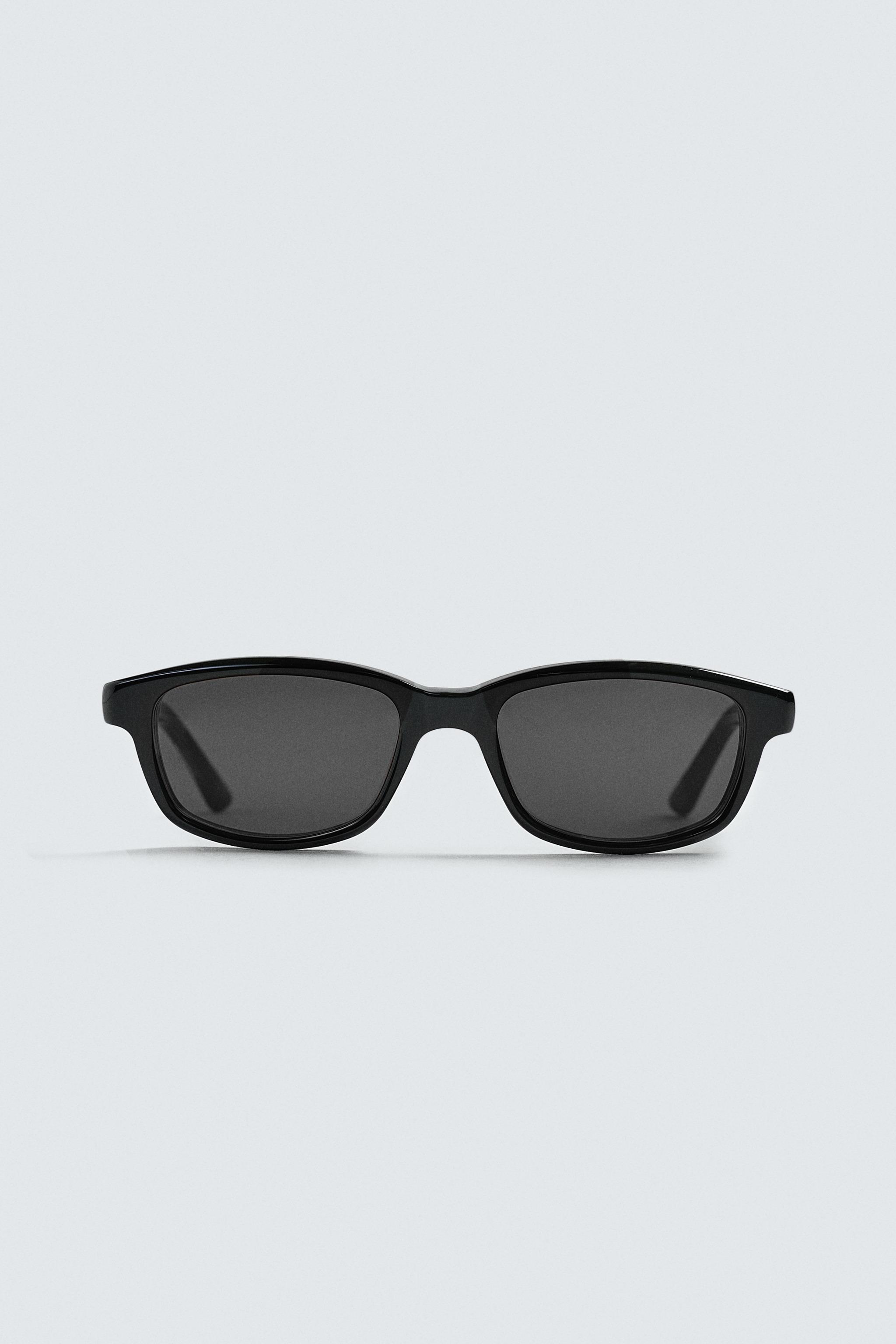 AARON LEVINE X ZARA OVAL SUNGLASSES - Black | ZARA United States display picture 3