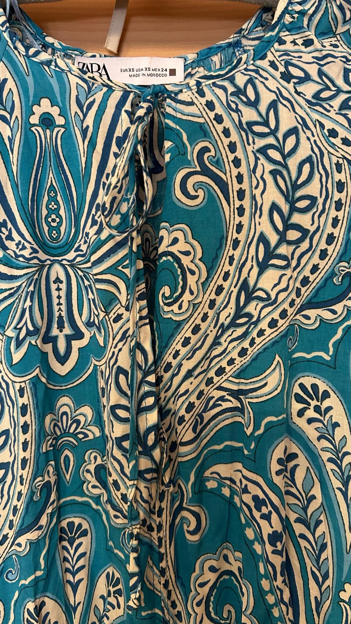 SHORT PRINTED DRESS - Image 4