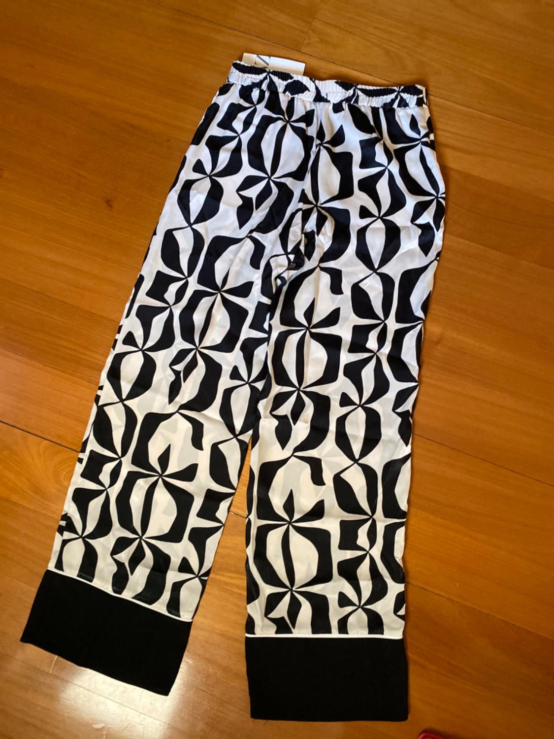 SATIN PRINT TROUSERS - Image 5