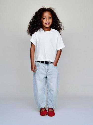 BARREL JEANS - Light blue by Zara