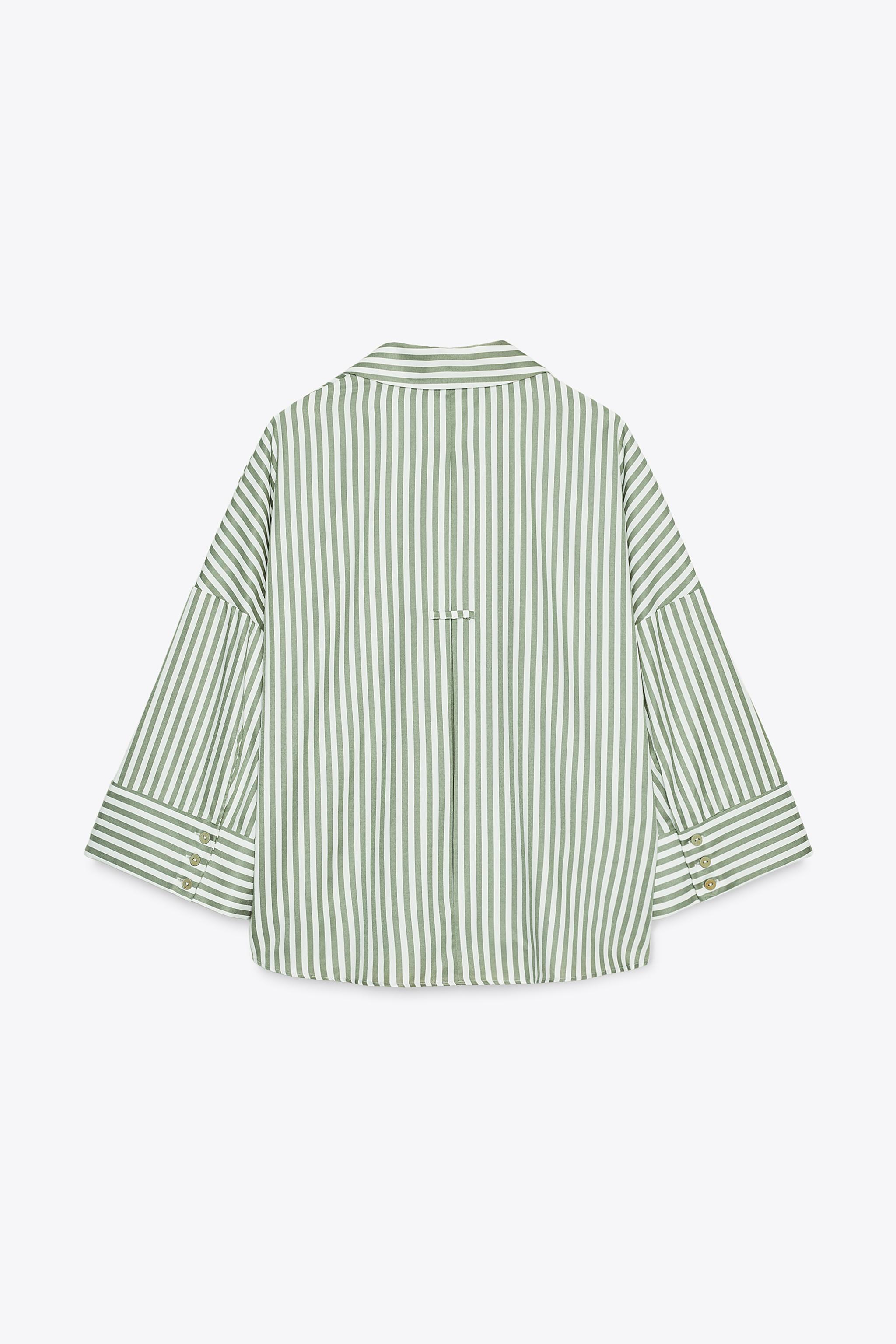 【COSYHARU】Romade striped shirt Striped Shirt 