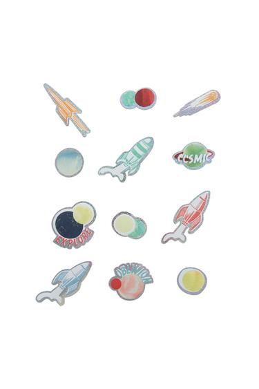 AUTOCOLLANTS ENFANT ESPACE - Multicolore de Zara