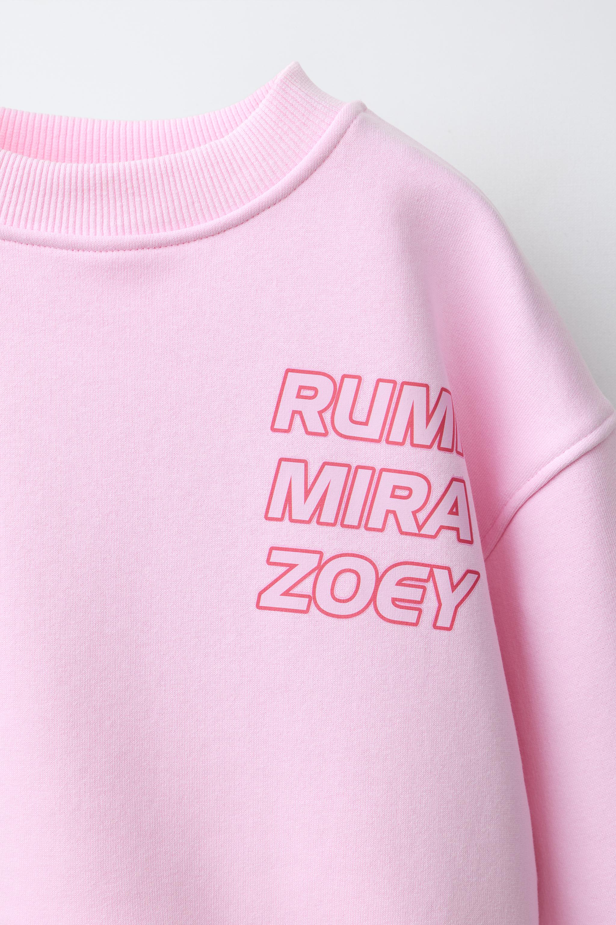 Детские худи Zara KPOP DEMON HUNTERS™ NETFLIX © PRINT SWEATSHIRT — фото 3