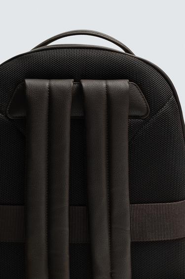 TEXTURED BACKPACK - Brown by Zara - Image 5