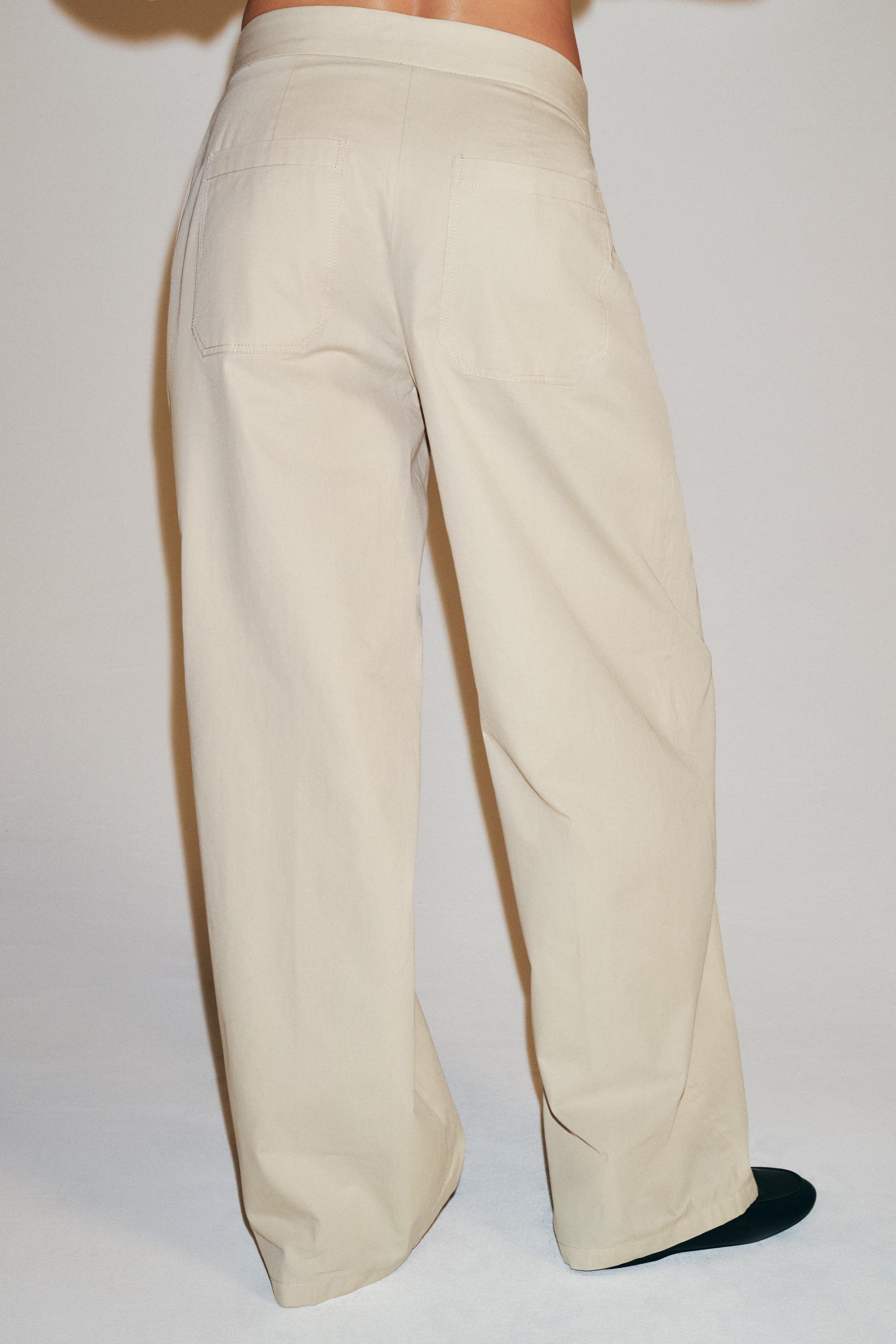 ZW COLLECTION STRAIGHT-LEG TROUSERS