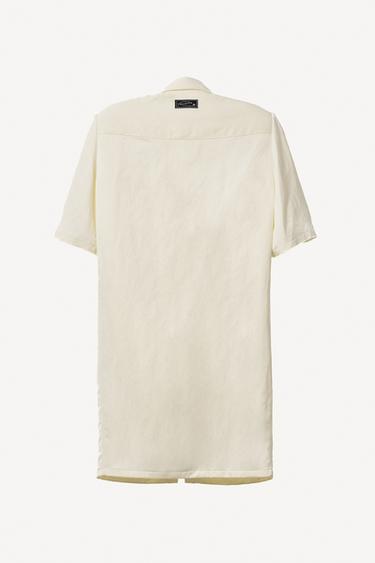 ROBE CHEMISE À ÉPAULETTES AVEC LIN WILLY CHAVARRIA X ZARA - Écru de Zara - Image 1