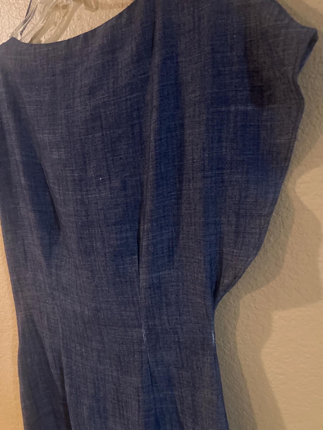 VESTIDO MIDI APLIQUE DORADO - Image 7