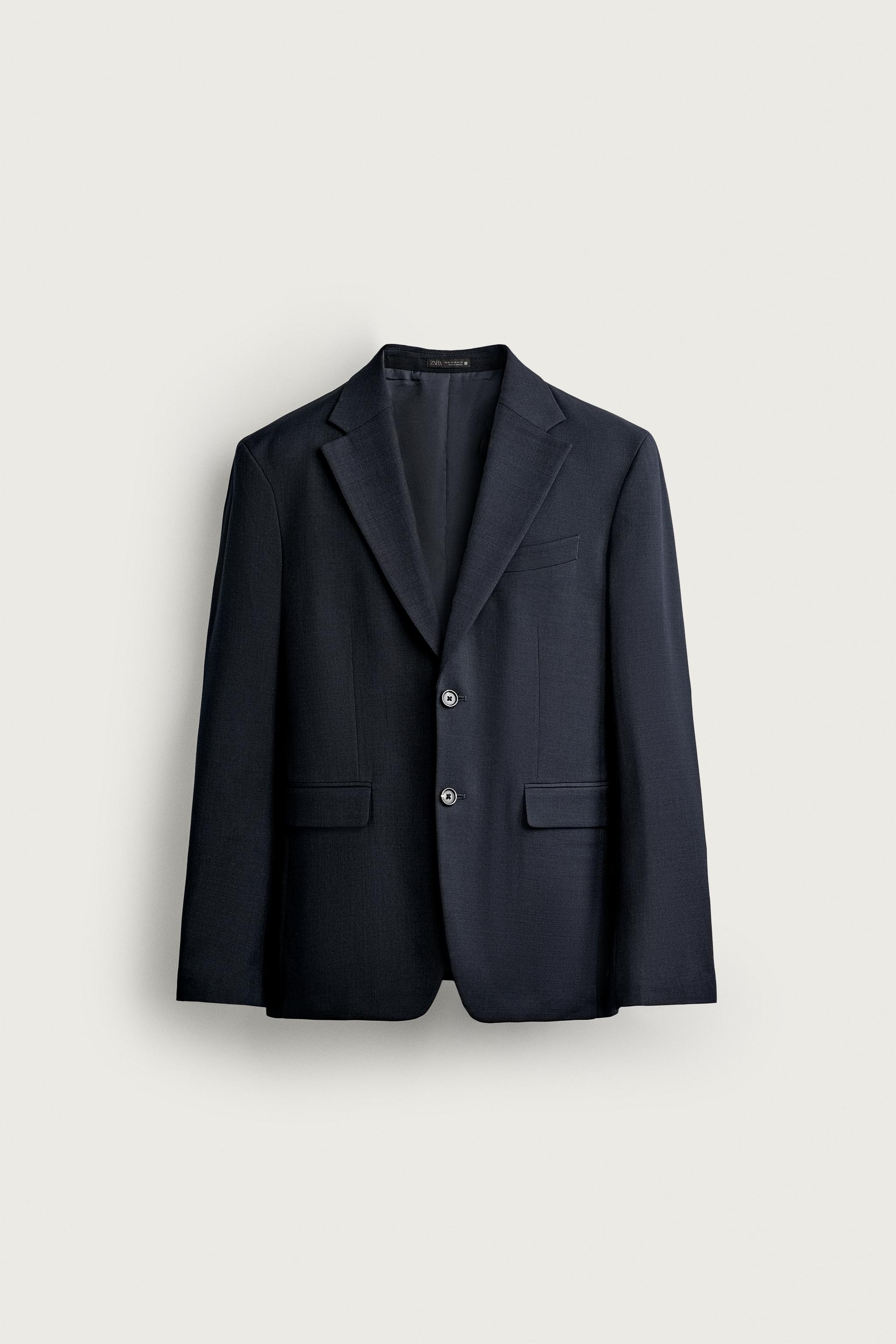 コンフォートスーツブレザー - ネイビーブルー | ZARA Japan / 日本