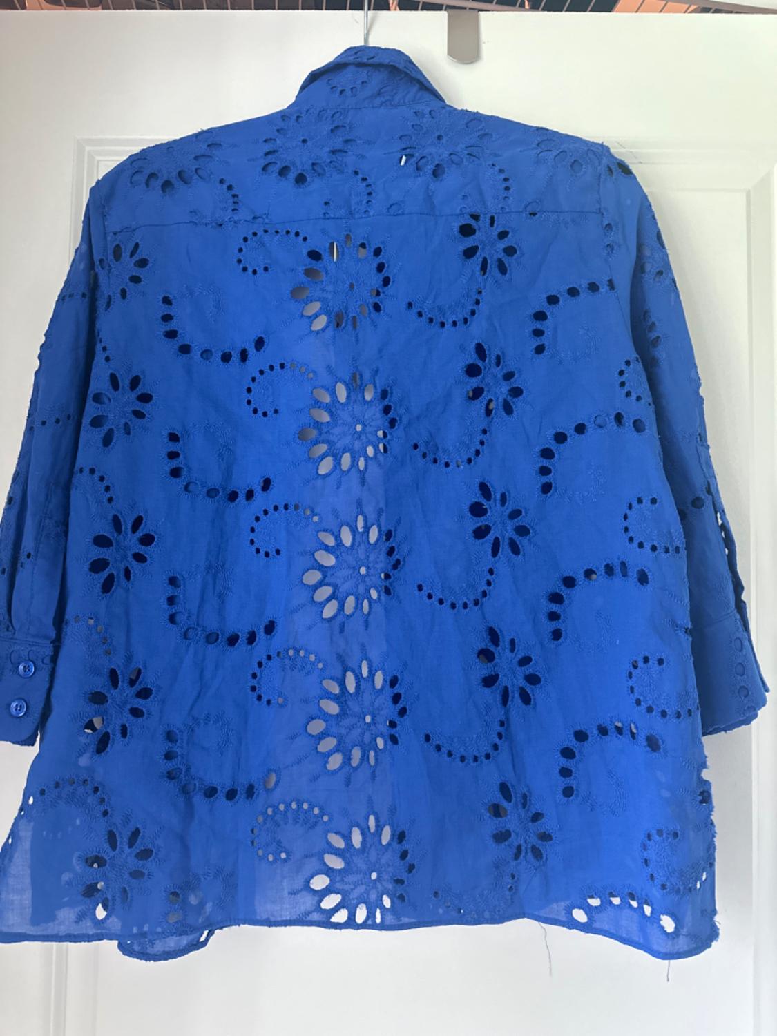 BLUE LAISE SHIRT - Image 3