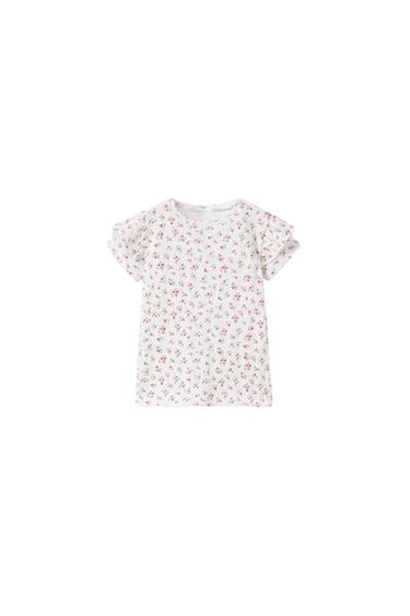 RUFFLED RIB TEXTURED TOP