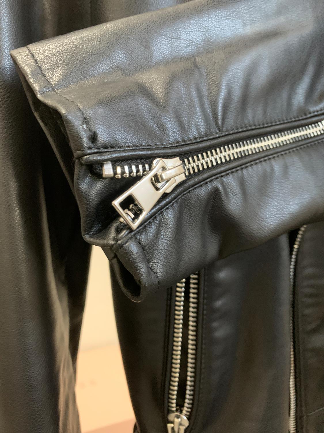 FAUX LEATHER BIKER JACKET - Image 6