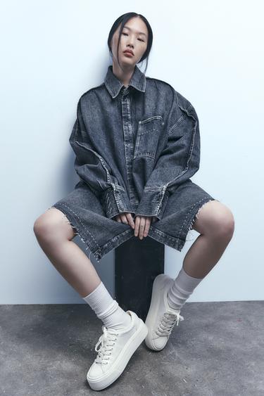 КРОССОВКИ НА ПЛАТФОРМЕ — Белый от Zara — изображение 0