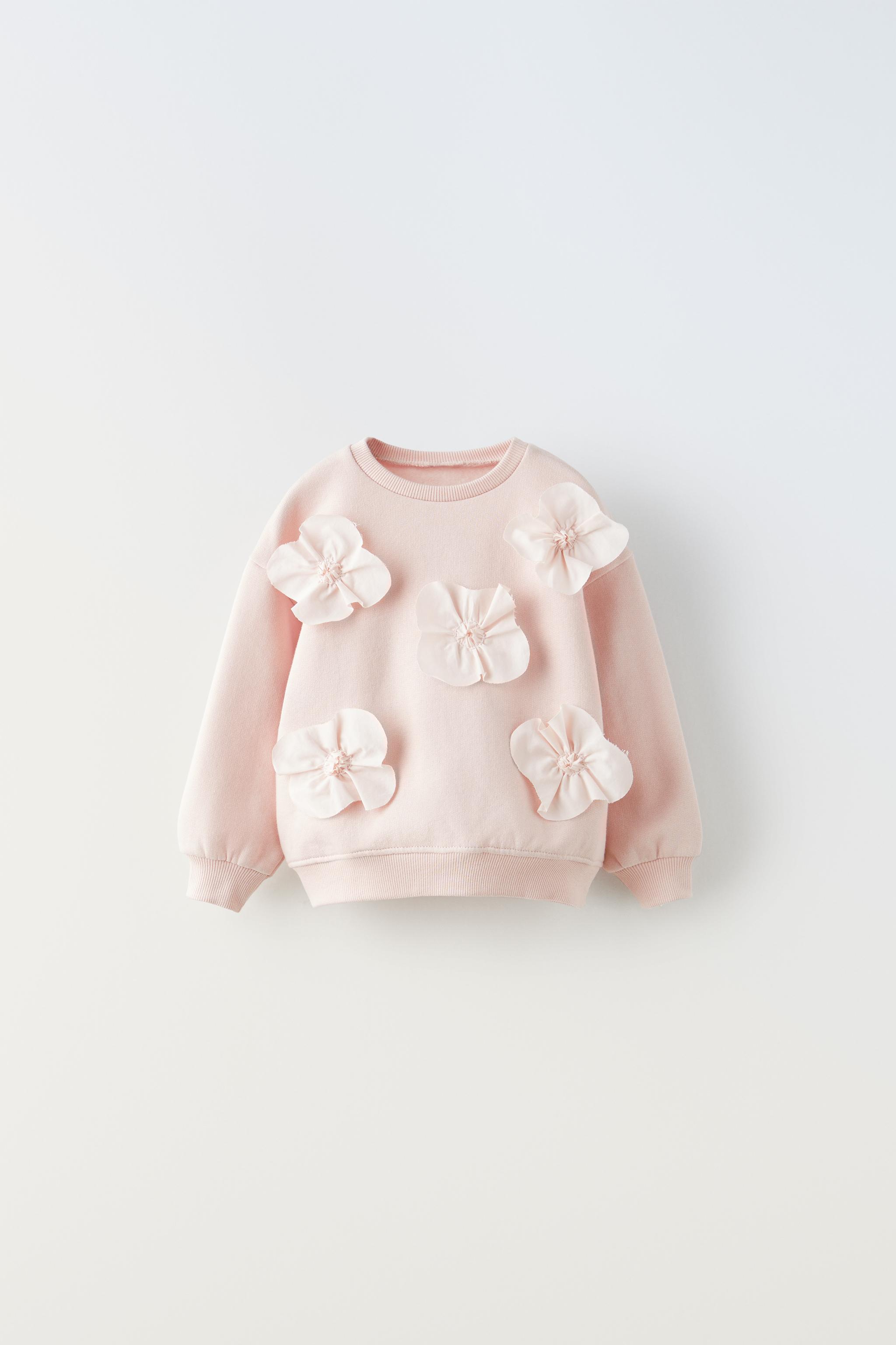 Zara baby cheap girl sweatshirt