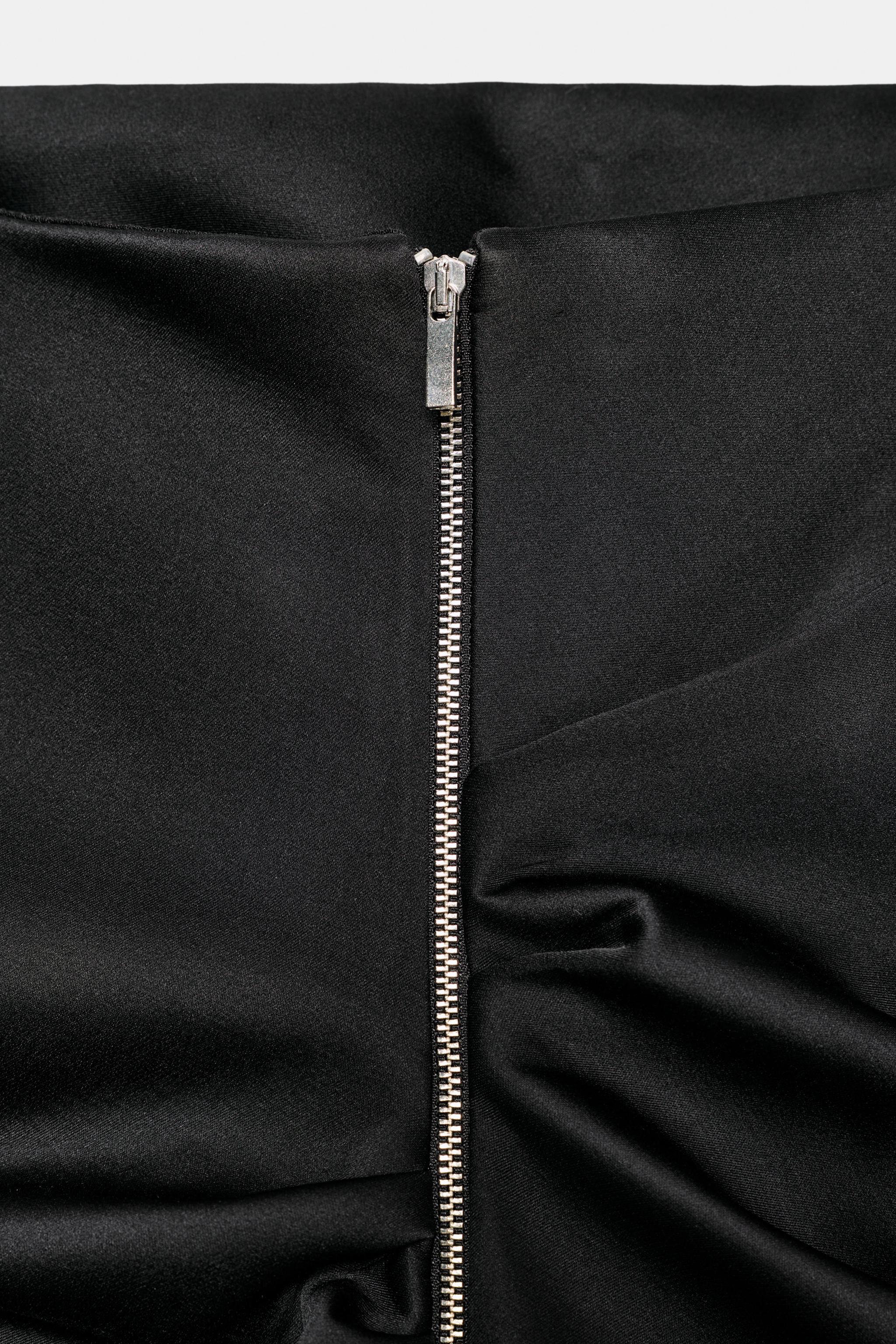 ストラプレストップ ZW COLLECTION ZW COLLECTION ストラップレスロングトップス - ブラック | ZARA Japan