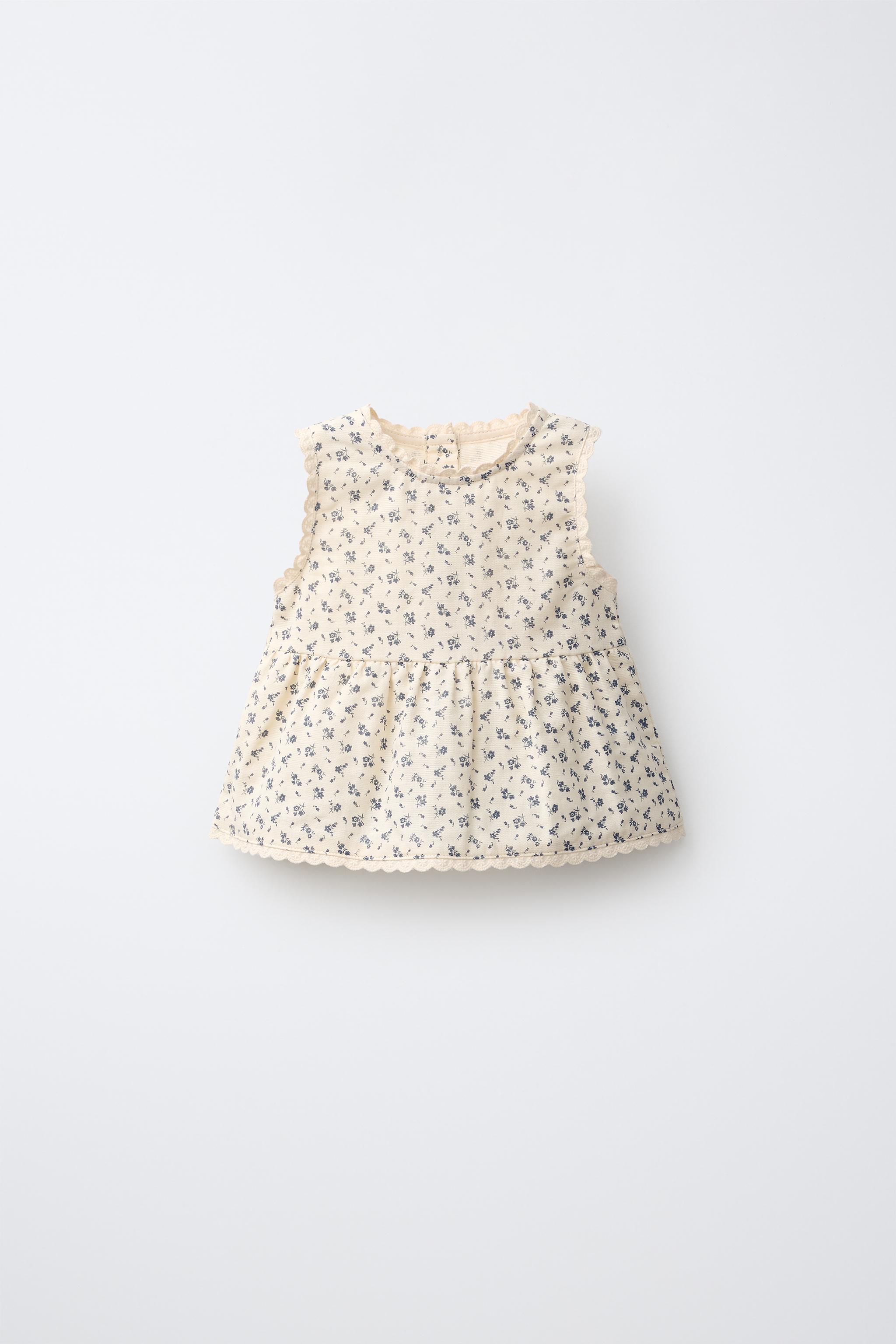 Zara FLORAL BLOUSE