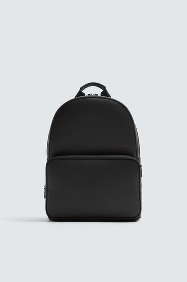 MOCHILA TEXTURA - Negro de Zara