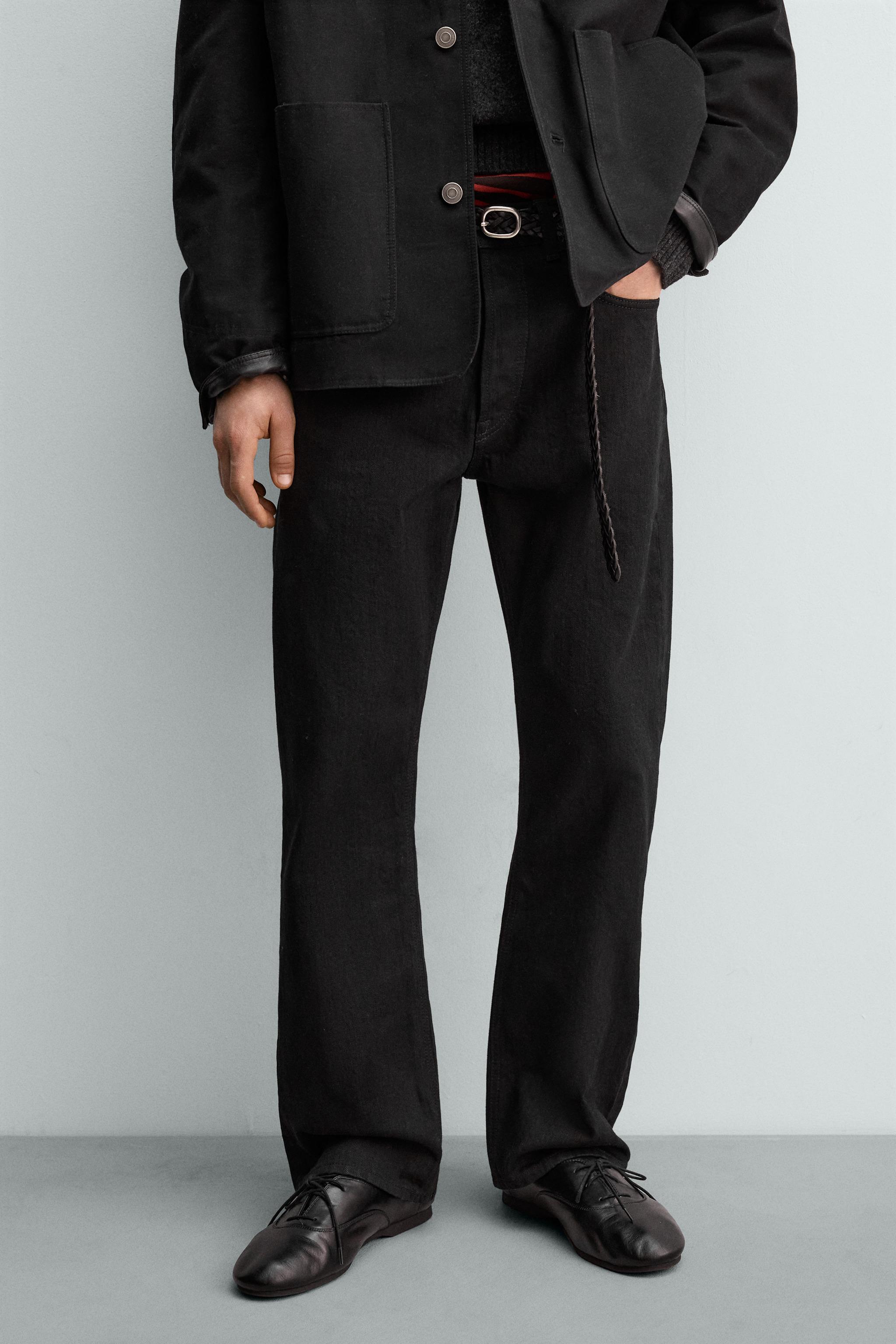 AARON LEVINE X ZARA STRAIGHT FIT BOOTCUT JEANS