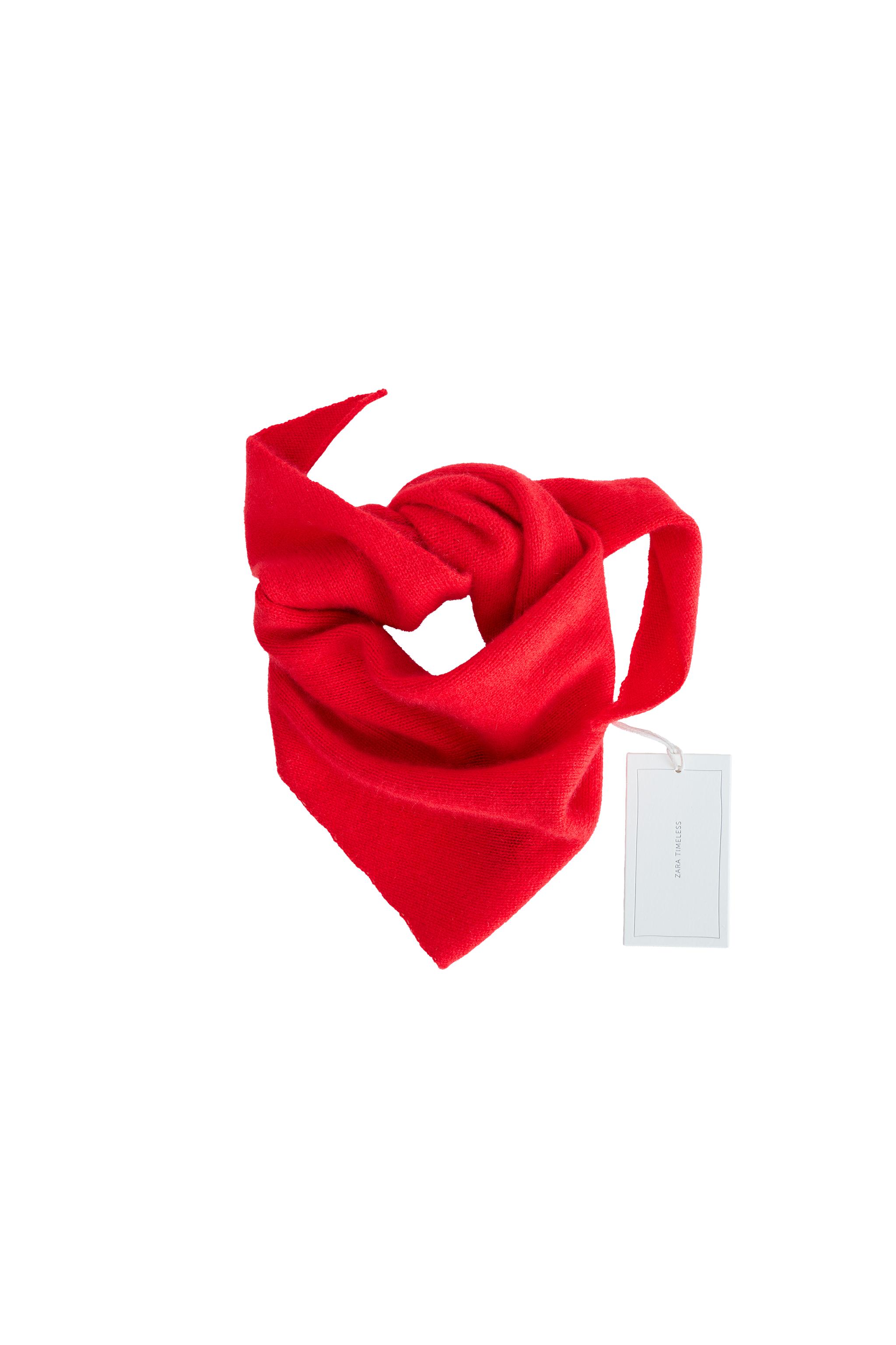 zara カシミヤ　100% ZARA TIMELESS - 100% CASHMERE SCARF - Red | ZARA United States