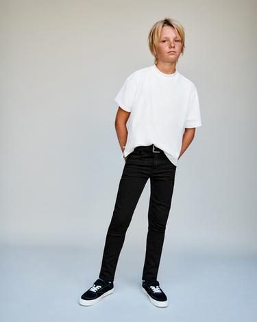 SKINNY FIT JEANS - Black by Zara