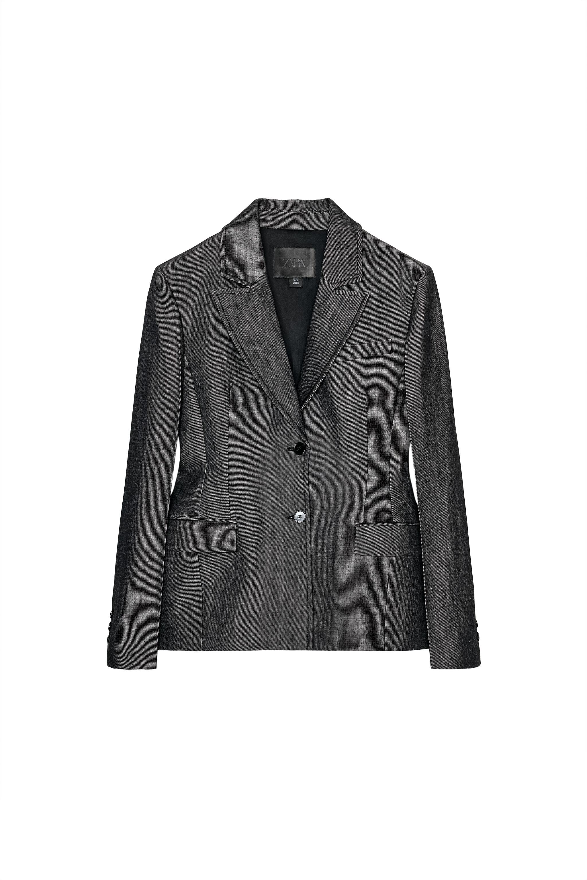 デニムブレザー ZW COLLECTION - ブラック | ZARA Japan / 日本