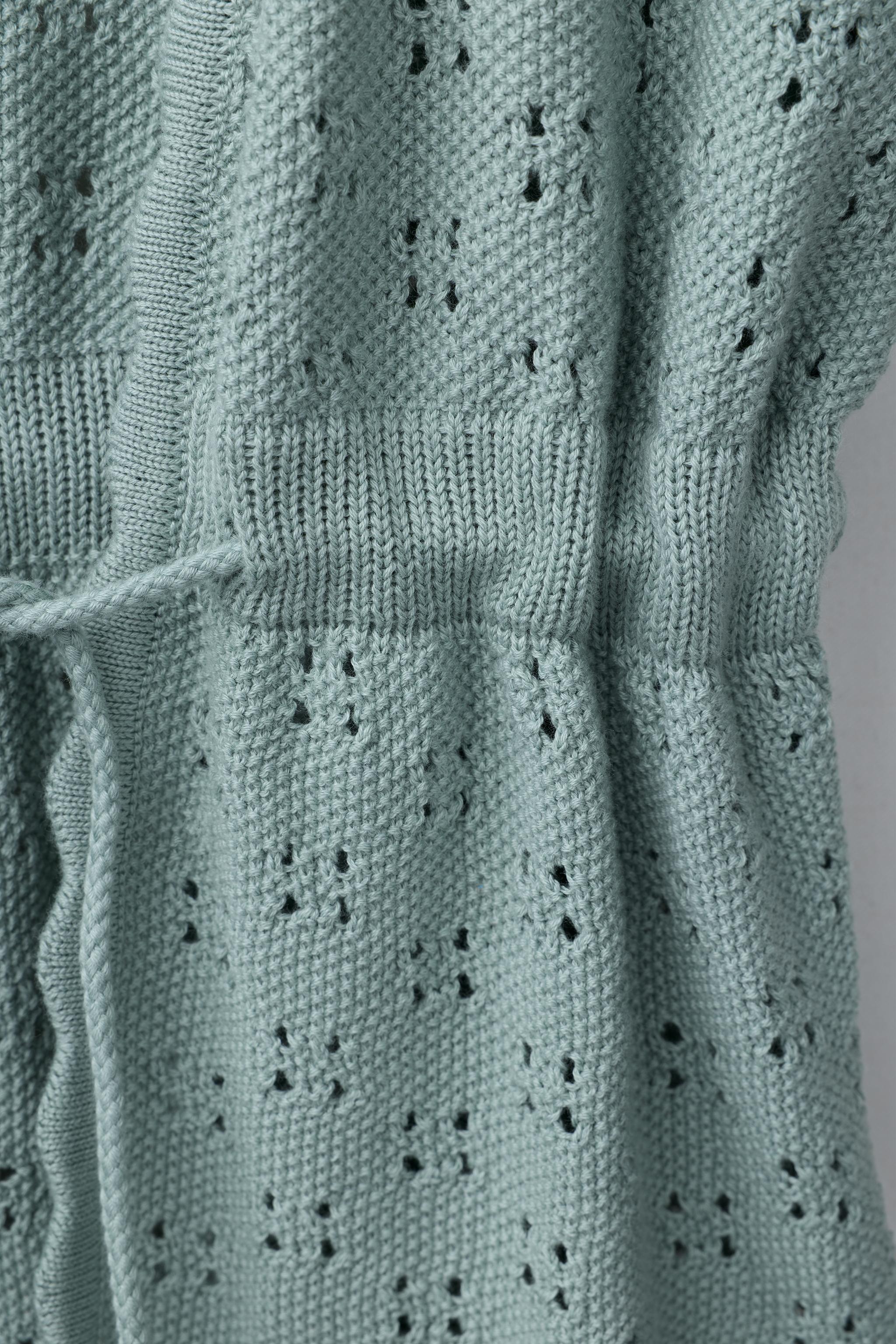 CROCHET KNIT CAFTAN