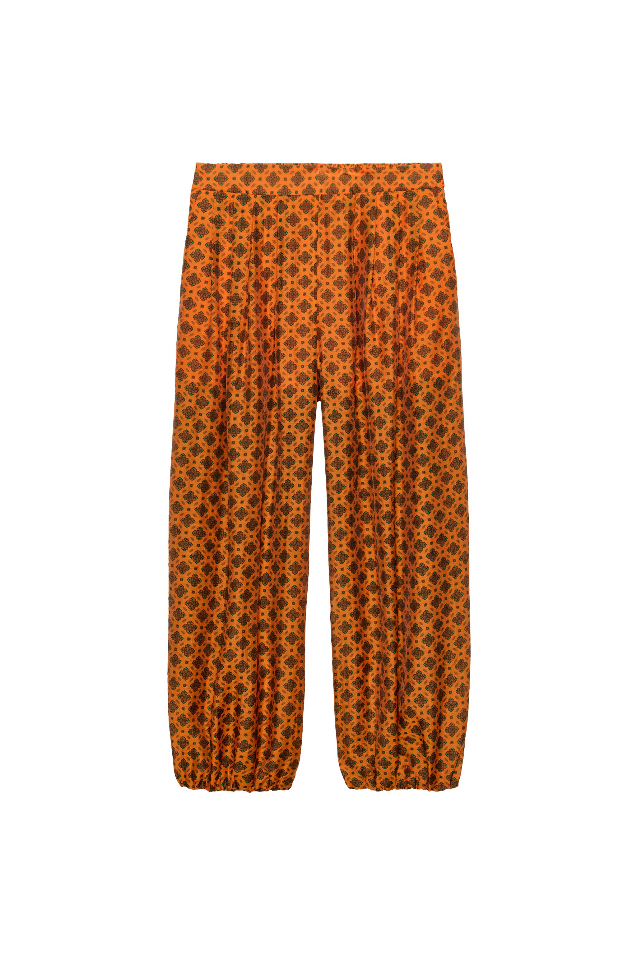PANTALON BOUFFANT IMPRIMÉ