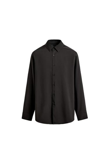 CAMISA SLIM FIT - Marrón de Zara
