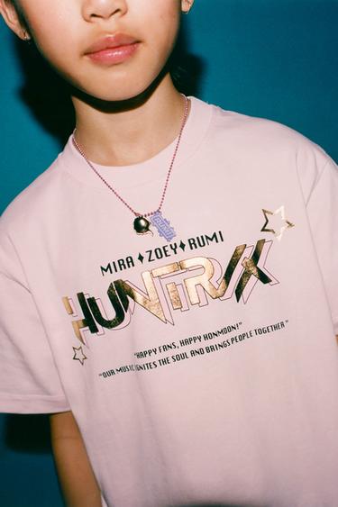 KPOP DEMON HUNTERS™ NETFLIX © T-SHIRT - Pink by Zara - Image 5