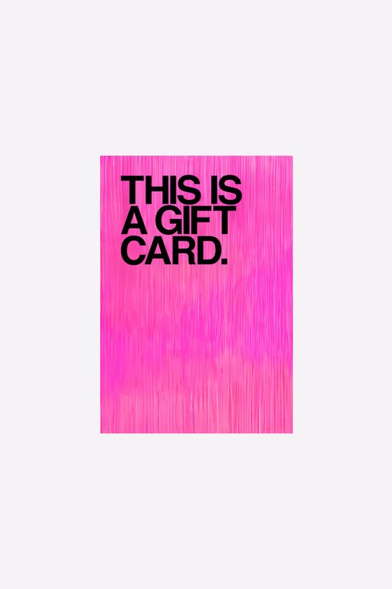TARJETA DE REGALO - Rosa de Zara - Imagen 0
