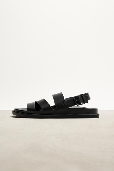 STRAPPY SANDALS - Black by Zara