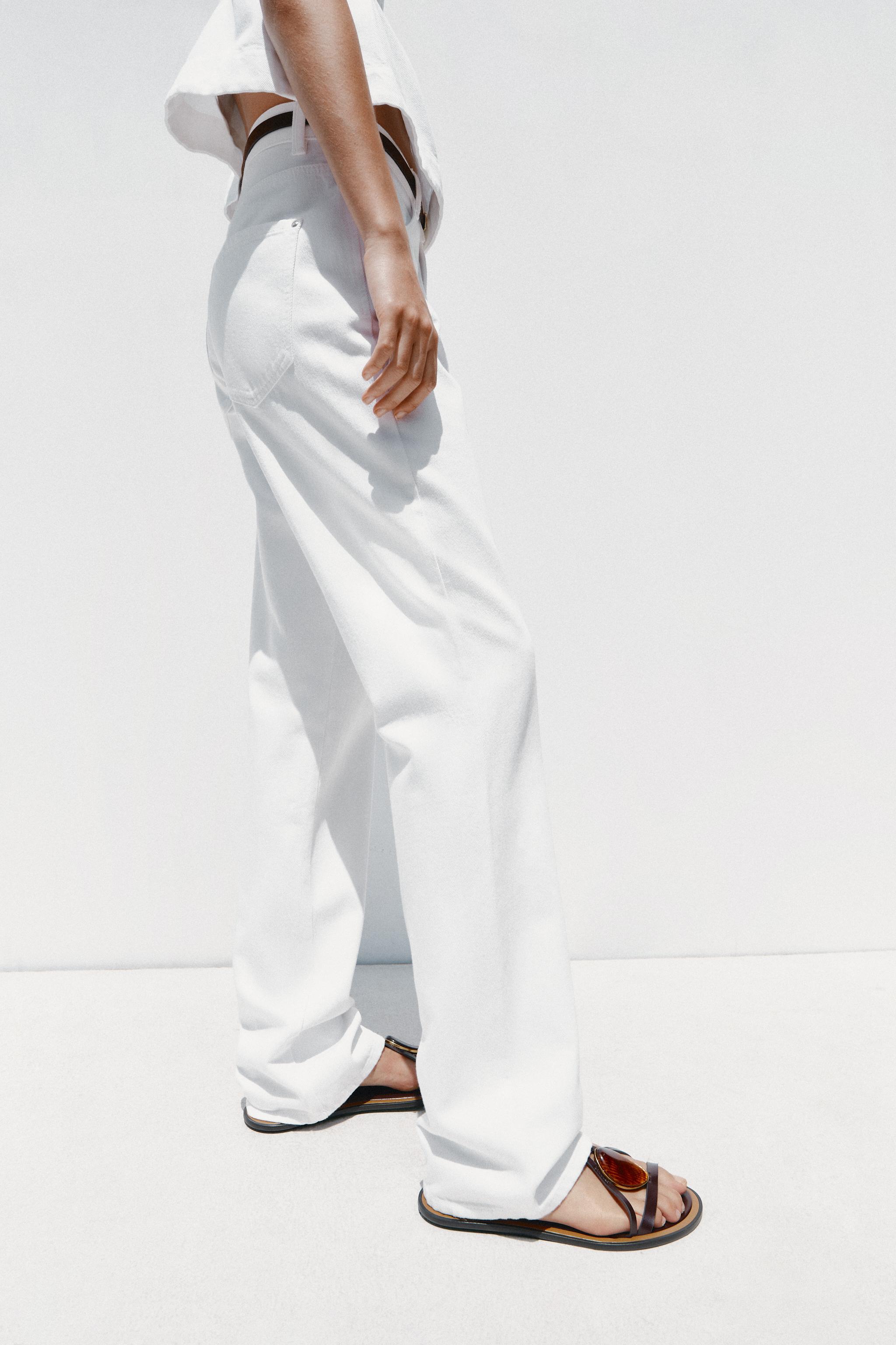 JEAN Z1975 DROIT ANNÉES 90 TAILLE HAUTE CEINTURE