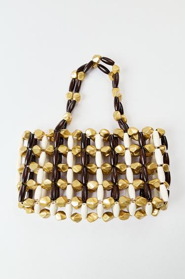 BEADED HANDBAG - Multicoloured by Zara