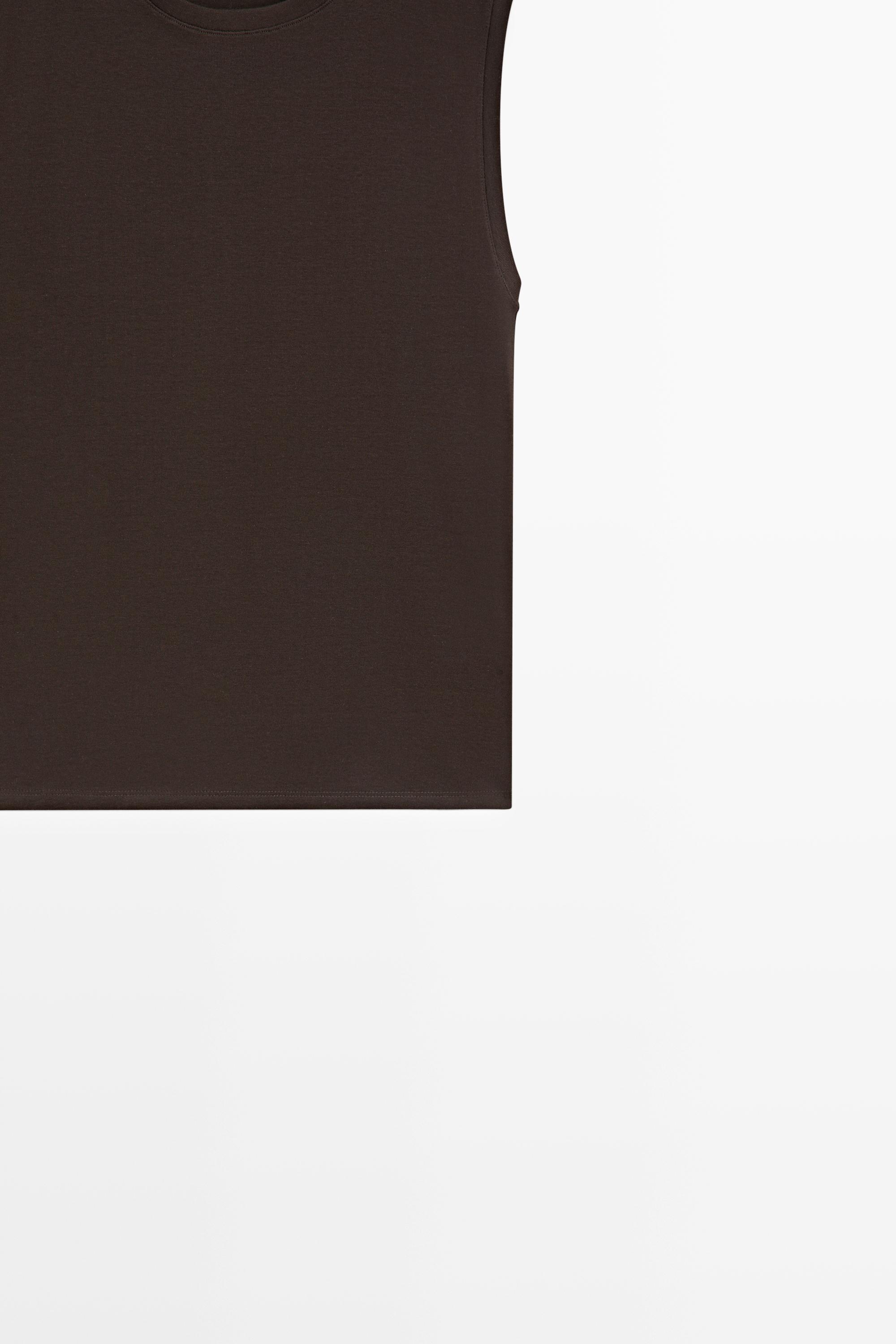 100% cotton sleeveless top