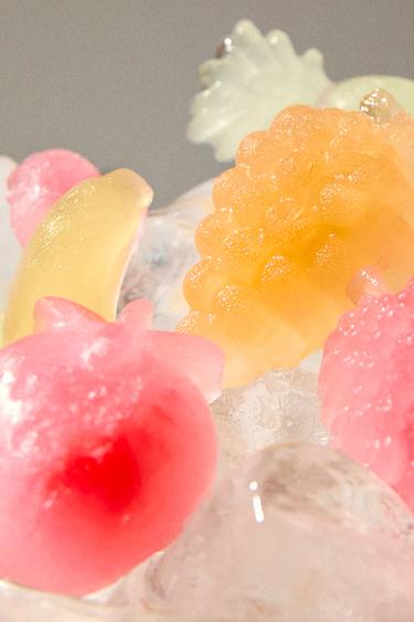 LOT BACS À GLAÇONS SILICONE FRUITS (LOT DE 2) - Verts de Zara