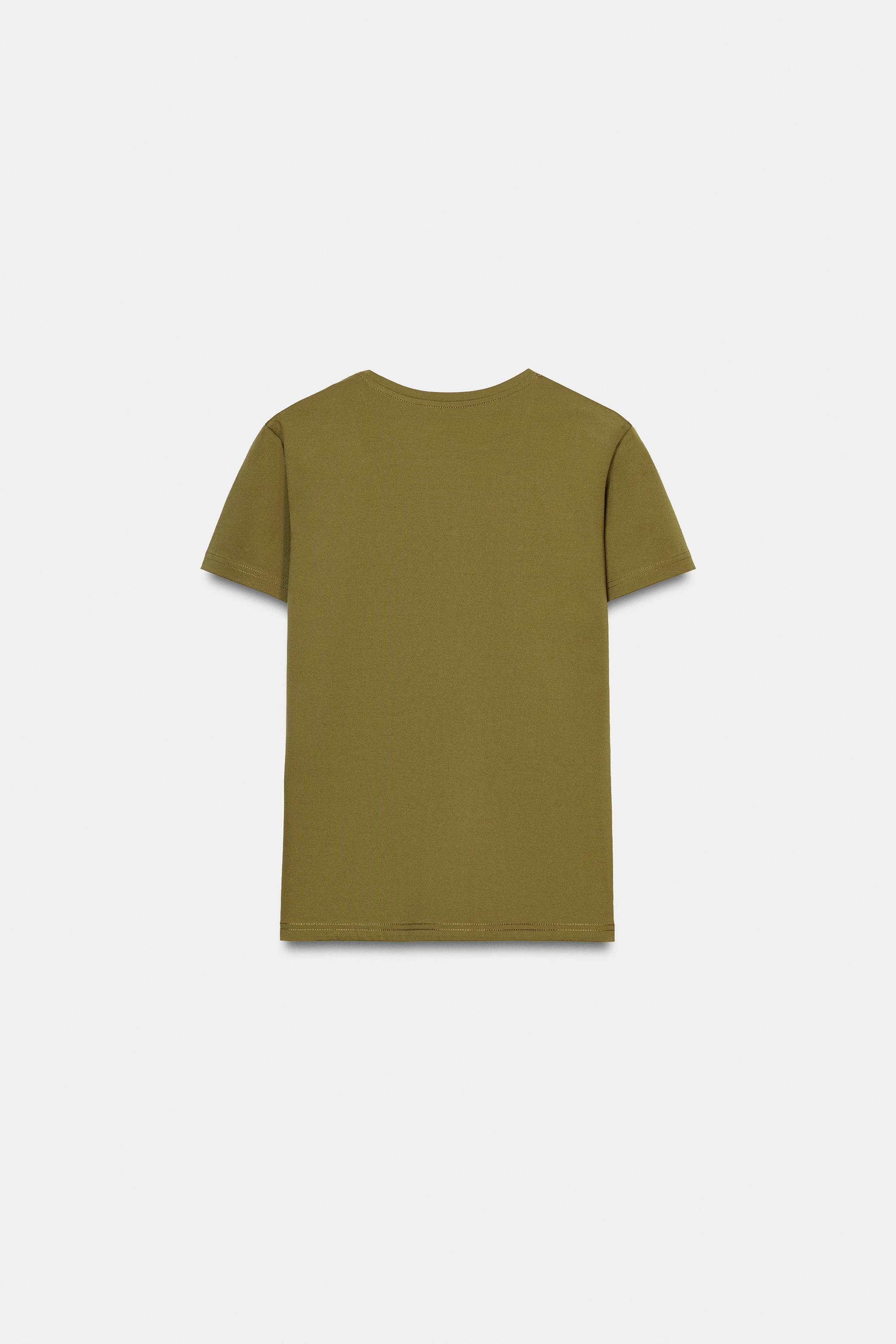 V YAKA INTERLOCK T-SHIRT - Görsel 5