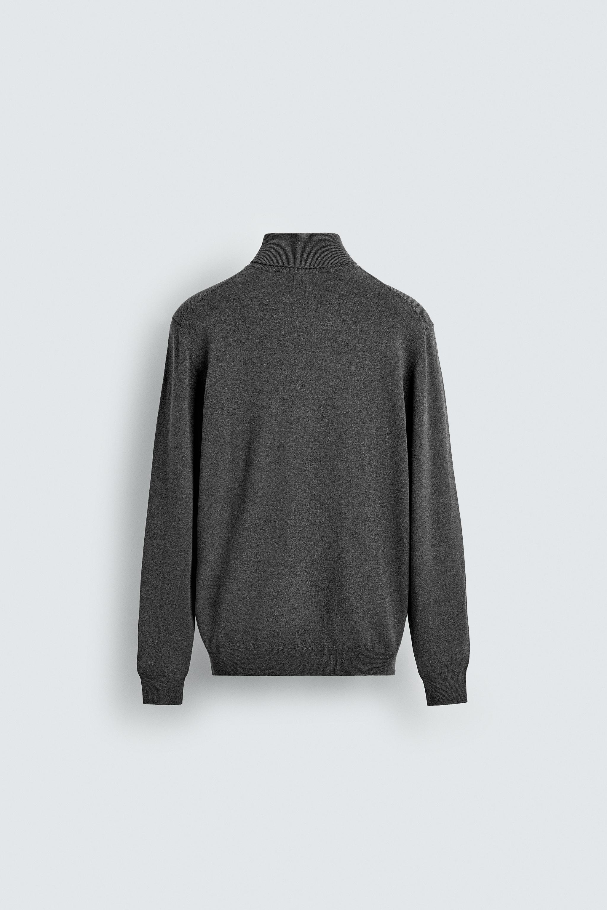 ZARA★カシミヤ★ハイネック★セーター★M 新品 ZARA カシミヤ100% ケーブルニットセーター Mサイズ 【公式通販】