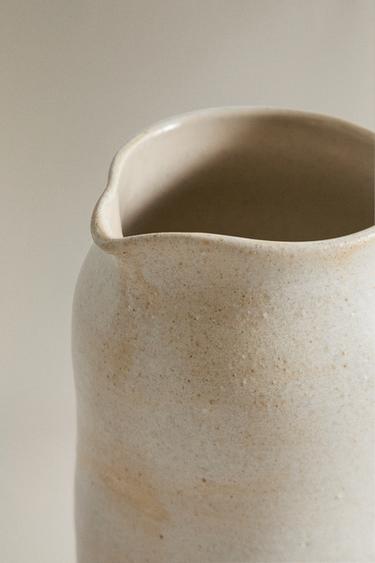 SERVICE DE NUIT EN CÉRAMIQUE (LOT DE 2) - Écru de Zara - Image 1