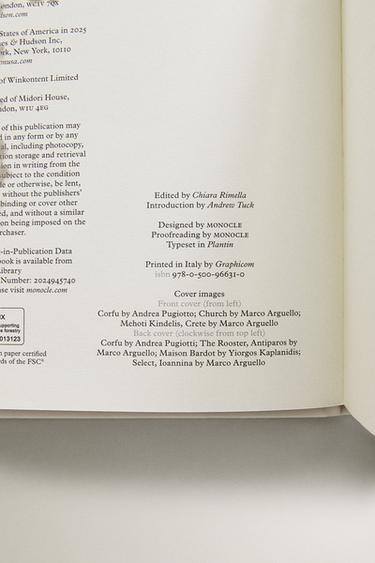 Greece: The Monocle handbook - Sand / Blue by Zara - Image 3