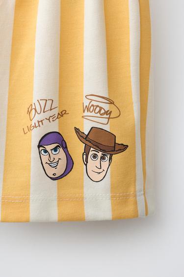 Zara 1.5-6 YEARS / TOY STORY © DISNEY/PIXAR STRIPED PAJAMAS - Yellow